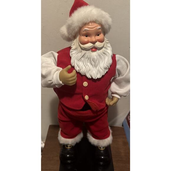 Rock A Long Santa Collectibles Jingle Bell Rock Animated Santa Claus PARTS ONLY - Picture 8 of 9